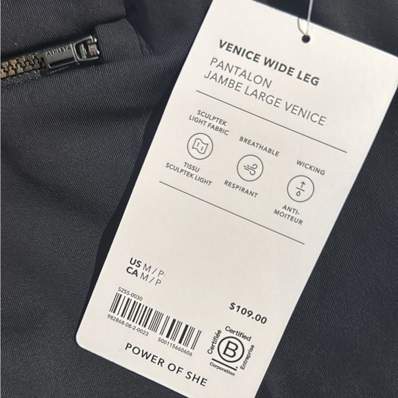 Athleta Venice Wide Leg // Black #982868 - Picture 15 of 16